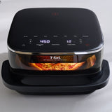 T-fal Surface XXL 6.3-Qt Infrared Air Fryer, 1800W, Dual Heating No Preheat