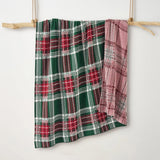 Evergrace Holiday Chenille Knit Throw Blanket – 60" × 70" Knit Holiday Gift