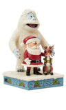 12.5" Rudolph, Bumble and Santa Holiday LED Statue by Jim Shore with 6-Hour Timer