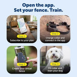 PetSafe Guardian GPS 2.0 Wireless Dog Fence and Real-Time Tracker with 2-Year Subscription