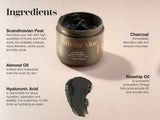 InfiniteAloe Nordic Mud Face and Body Mask, 2-Piece Set, 4 oz Each Total 8 oz