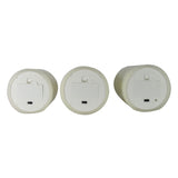Member’s Mark Flameless Moving-Flame LED Wax Candle Set with Remote & Timer, Set of 3
