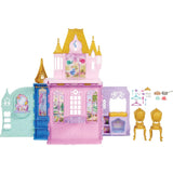 Disney Princess Close & Carry Castle Playset Portable Foldable 5 Play Areas 20pc