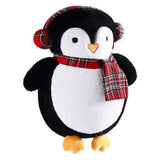 Brentwood Originals Holiday Decorative Pillow, Gingerbread House Penguin or Tree
