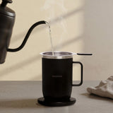 Nuwave Hot Brew Self-Heating Travel Mug with LED Display and Brewing System