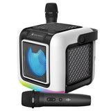 Singing Machine My Cube Studio Bluetooth Karaoke System with 2 Wireless Microph