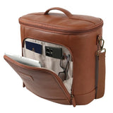 Titan 30 Can Faux Leather Cooler Tote, 9 in. x 17.25 in. x 14 in