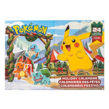 Jazwares Pokémon Holiday Advent Calendar with 24 Surprises, Ages 4+
