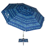 Tommy Bahama ANCHORX 7.5’ Beach Umbrella - Adjustable Height Octagonal Umbrella