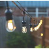 Member’s Mark 48 FT Outdoor LED Café String Lights with 24 Shatter-Resistant Bulbs