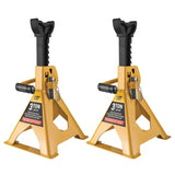 CAT 3 Ton Double Lock Jack Stand Set with Safety Pin Lock, 2-pack Car Jack