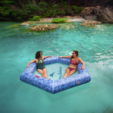 Tommy Bahama 8' Inflatable Water Hammock Set - 12" Inflatable Tubes Party Island