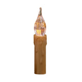 Member's Mark 50-Ct Flickering LED Candlestick String Lights, 40.8' Lighted Length with Clips