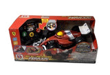 BB Junior My 1st Ferrari Formula R/C Car with Steering Wheel Remote & Mist Drift
