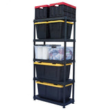 Greenmade 5-Tier Utility Rack Shelving Unit, L 36" W 17.7" H 73.6"