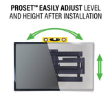 SANUS Preferred 37"-90" Full-Motion TV Mount, SLF428 Tilt & Swivel TV Wall Mount