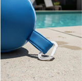 Big Joe Kona Noodle Sling Pool Float, 2-Pack – No-Inflation Mesh Pool Chair Float