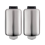 Tramontina 1.6 Gal 6L Rectangular Step Trash Cans, 2-Pack with Soft-Close Lids