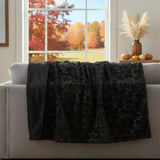 Northwest Halloween Embroidered Faux Fur Throw 60x70 Blanket Costco Viral Fleece