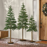 Member’s Mark 3-Piece Pre-Lit Alpine Tree Set with 290 Warm White LED Lights