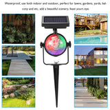 Christmas Snowflake LED Moving Snowfall Rainbow Projector Light
