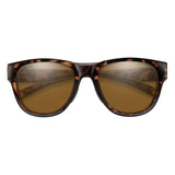 Smith Rockaway Polarized Sunglasses, ChromaPop Glass Lens Tortoise Frame Unisex