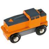 BRIO Lift & Load Railway Set with Storage, 85 pc & Battery-Powered Freight Train