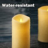 Deck Impressions Indoor/Outdoor Flameless LED Candles with Remote & Timer, 5-pc