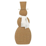 Member’s Mark 48" Pre-Lit Woven Snowman with 80 Twinkling LED Lights