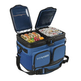 Titan PRO 48 Can Cooler – Deep Freeze Insulated Zipperless Cooler w/ Magnetic ColdLok Lid, Leak-Proof, 3-Day Ice Retention