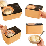 Whynter 0.8 Qt Automatic Ice Cream Maker, No Pre-Freezing Yogurt Dessert Churner