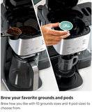 Ninja DualBrew Hot & Iced Coffee Maker CFP150CO, Single Serve & 14-Cup Drip Coffee Machine