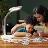 Verilux HappyLight Duo 2-In-1 Light Therapy & Task Desk Lamp, Stress Support