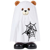 23.6" 2-in-1 Holiday Bear Greeter, Halloween Ghost & Santa LED Light Figurine