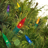 Holiday Time 21 Ft 100-Count Incandescent Mini Christmas String Lights, 2 Pack