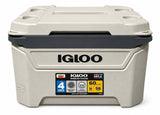 Igloo 60-qt Sunset Roller Cooler, Wheeled Chest Cooler 4 Days Ice Retention