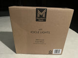 Member’s Mark 300-Ct LED Icicle Lights, 18' Lighted Length, Warm White, Cool White or Blue