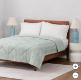 Berkshire Herringbone Microfiber Down Alternative Blanket, 66” x 96”