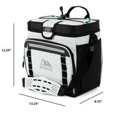 Arctic Zone PRO 16 Can Zipperless Cooler with HardBody Liner and SmartBin