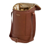 Igloo Luxe Leather Beverage Tote Cooler Bag,Igloo Beverage Tote MaxCold Backpack