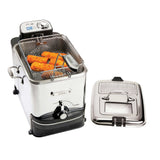 All-Clad 3.5L EZ Clean Pro Deep Fryer, Patented Oil Filtration Fryer
