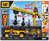CAT Workforce Power Crane RC Construction Playset – 76 Pieces, Vehicles & Figure