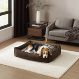 Tempur-Pedic All Season Pet Bed Cooling Faux Fur Reversible Washable Cover Large
