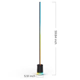 Govee Smart Floor Lamp 2, 60" RGBICWW LED Corner Lamp, 1725 lm Matter Compatible