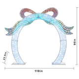 Member’s Mark 8' Pre-Lit Color-Changing Bow Arch with 564 LED Lights