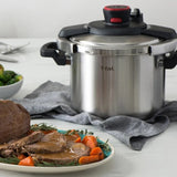 T-fal Clipso Stovetop Pressure Cooker - 8-quart Stainless Steel Pressure Cooker