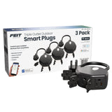 Feit Electric Triple Outlet Outdoor Smart Plug, 3-Pack, WiFi Alexa Google Home