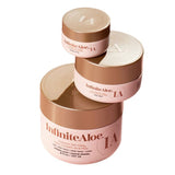 InfiniteAloe Complete Skin Care 4pc Set, Face & Body 11 oz Cream, Scent Choices