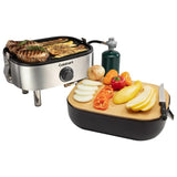 Cuisinart Venture Portable Stainless Steel Gas Grill with Storage Tote CGG-7501