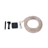 Mainstays 150-Light 24 ft Solar Warm & Multicolor Outdoor Rope Lights